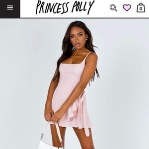 Princess Polly Cottage Hill mini in blush NWOT